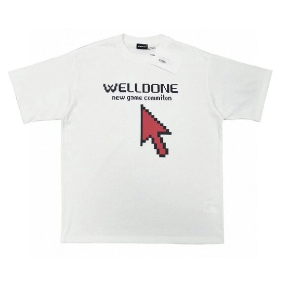 We11done Mouse Arrow Loose Short Sleeves